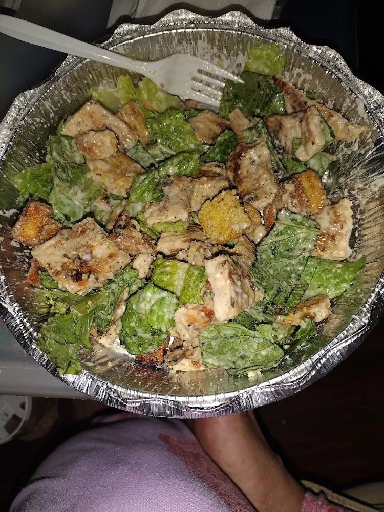 Grilled Chicken Caesar Salad with Chicken