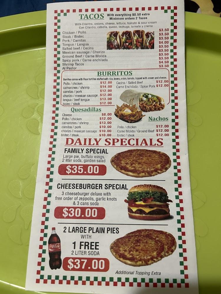 Luigi's Pizza & Pasta Menu image 1